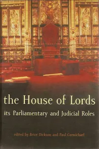 The House of Lords_cover