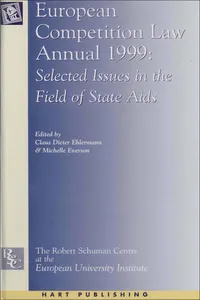 European Competition Law Annual 1999_cover