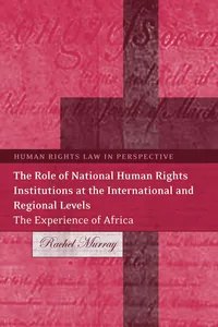 The Role of National Human Rights Institutions at the International and Regional Levels_cover