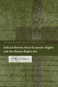 Judicial Review, Socio-Economic Rights and the Human Rights Act_cover