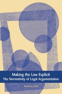 Making the Law Explicit_cover