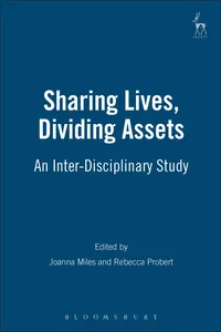 Sharing Lives, Dividing Assets_cover