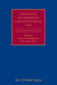 Principles of European Constitutional Law_cover
