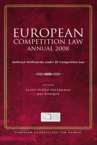 European Competition Law Annual 2008_cover