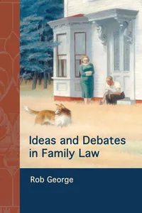 Ideas and Debates in Family Law_cover