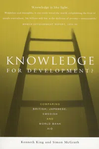 Knowledge for Development?_cover