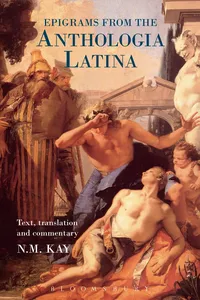 Epigrams from the Anthologia Latina_cover