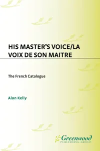 His Master's Voice/La Voix de Son Maitre_cover