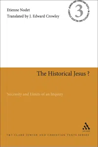 The Historical Jesus?_cover