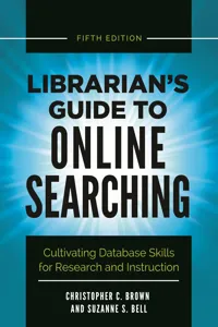 Librarian's Guide to Online Searching_cover