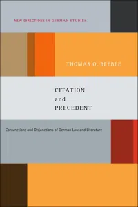 Citation and Precedent_cover