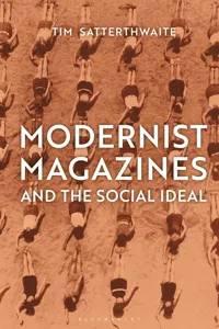 Modernist Magazines and the Social Ideal_cover