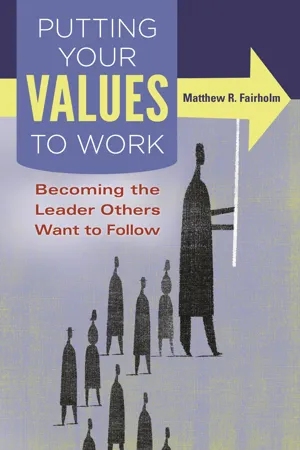 [PDF] Putting Your Values to Work by Matthew R. Fairholm eBook | Perlego