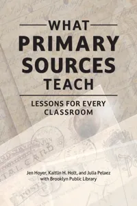 What Primary Sources Teach_cover