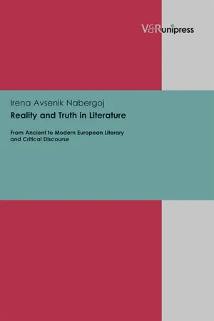 Book cover image for: Reality and Truth in Literature