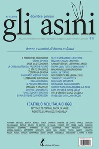 Gli asini n. 46-47 dicembre 2017 - gennaio 2018_cover