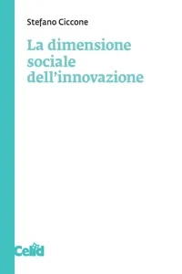 La dimensione sociale dell'innovazione_cover