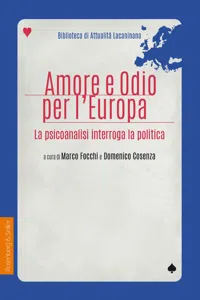 Amore e odio per l'Europa_cover