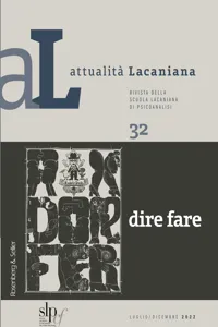 Attualità Lacaniana 32_cover