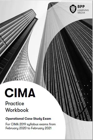 CIMA Operational E1, F1 & P1 Integrated Case Study