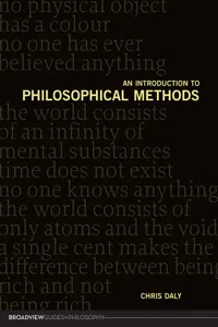 An Introduction to Philosophical Methods_cover