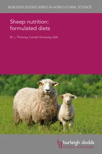 Sheep nutrition: formulated diets_cover