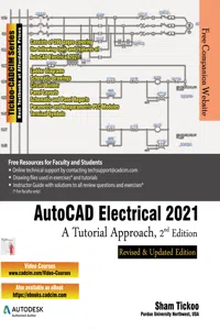 AutoCAD Electrical 2021: A Tutorial Approach, 2nd Edition_cover