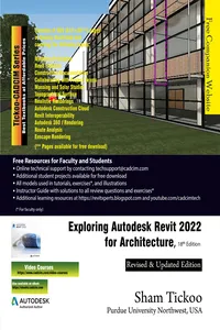 Exploring Autodesk Revit 2022 for Architecture, 18th Edition_cover