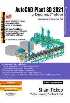 PDF] AutoCAD Plant 3D 2021 for Designers, 6th Edition by Prof