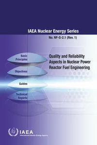 Quality and Reliability Aspects in Nuclear Power Reactor Fuel Engineering_cover