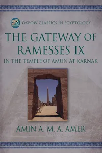 The Gateway of Ramesses IX in the Temple of Amun at Karnak_cover