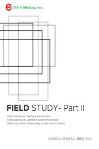 Field Study – Part II : A Field Study Workbook For The Education Students Of The New CHED Curriculum_cover
