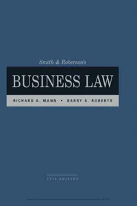 Smith and Roberson's Business Law_cover