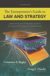 The Entrepreneur's Guide to Law and Strategy_cover