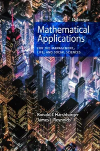 Mathematical Applications for the Management, Life, and Social Sciences_cover