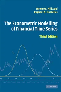 The Econometric Modelling of Financial Time Series_cover