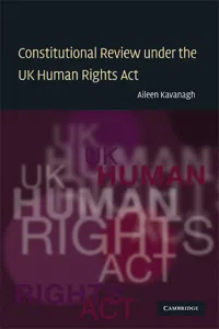 Constitutional Review under the UK Human Rights Act_cover