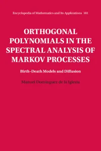 Orthogonal Polynomials in the Spectral Analysis of Markov Processes_cover