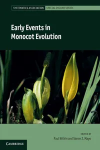 Early Events in Monocot Evolution_cover