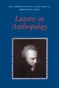 Lectures on Anthropology_cover