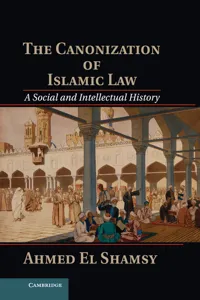 The Canonization of Islamic Law_cover