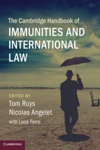 The Cambridge Handbook of Immunities and International Law_cover