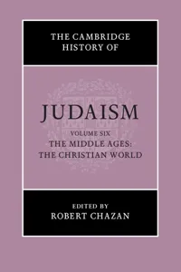 The Cambridge History of Judaism: Volume 6, The Middle Ages: The Christian World_cover