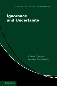 Ignorance and Uncertainty_cover