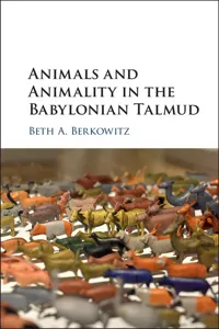 Animals and Animality in the Babylonian Talmud_cover
