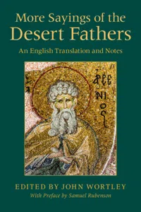 More Sayings of the Desert Fathers_cover