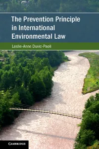 The Prevention Principle in International Environmental Law_cover