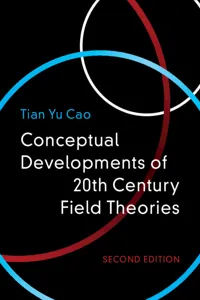 Conceptual Developments of 20th Century Field Theories_cover