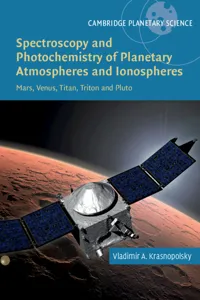 Spectroscopy and Photochemistry of Planetary Atmospheres and Ionospheres_cover