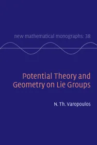 Potential Theory and Geometry on Lie Groups_cover